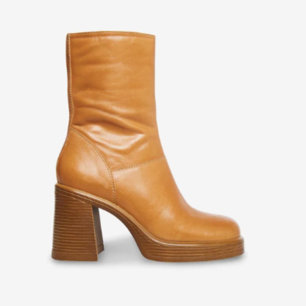 Steve Madden Tan Ankle Boots